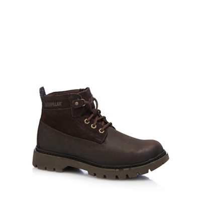 Dark brown 'Melody' chukka boots
